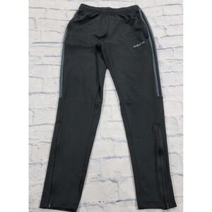 Adidas MENS SIZE S Sereno Climalite DY7982 Black Slim Ankle Zip Track Pants